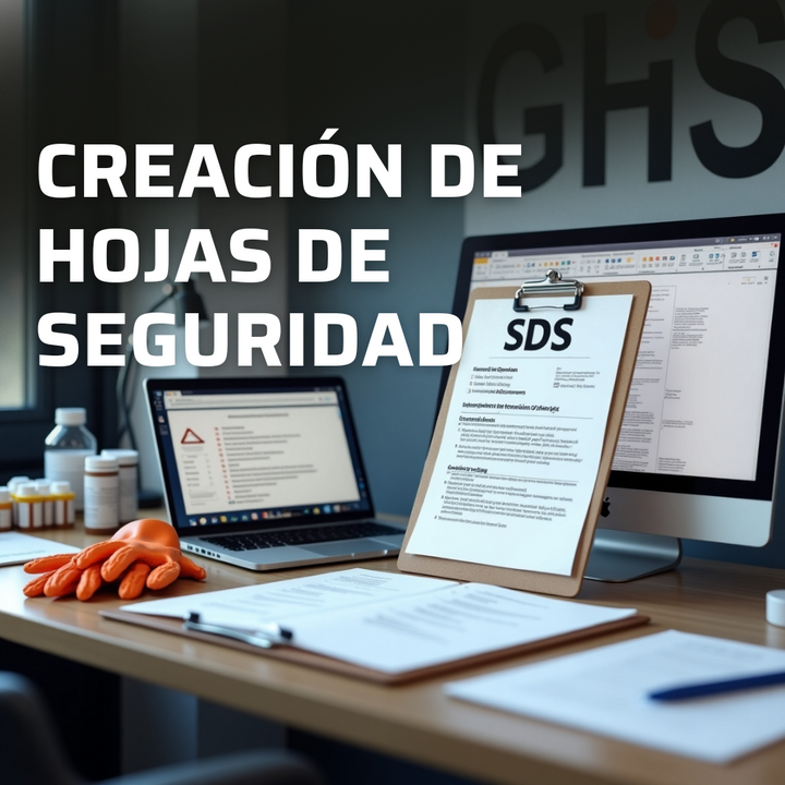 Creación de Hojas de Seguridad (SDS) (Tiempo de Entrega: 3-5 Dias) | Cumple con Regulaciones Internacionales | Servicio Profesional y Preciso