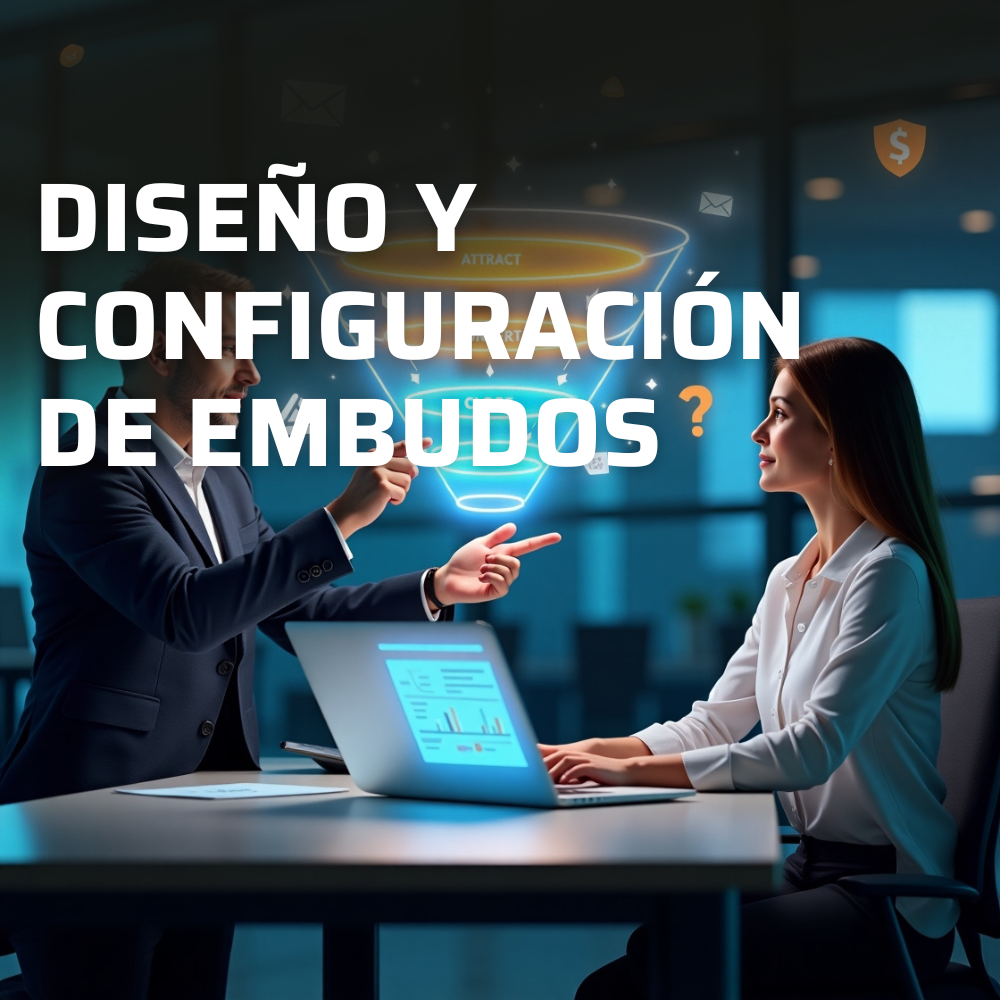 Diseño y Configuración de Embudos de Ventas | Automatización y Conversión | Funnel de Marketing Efectivo