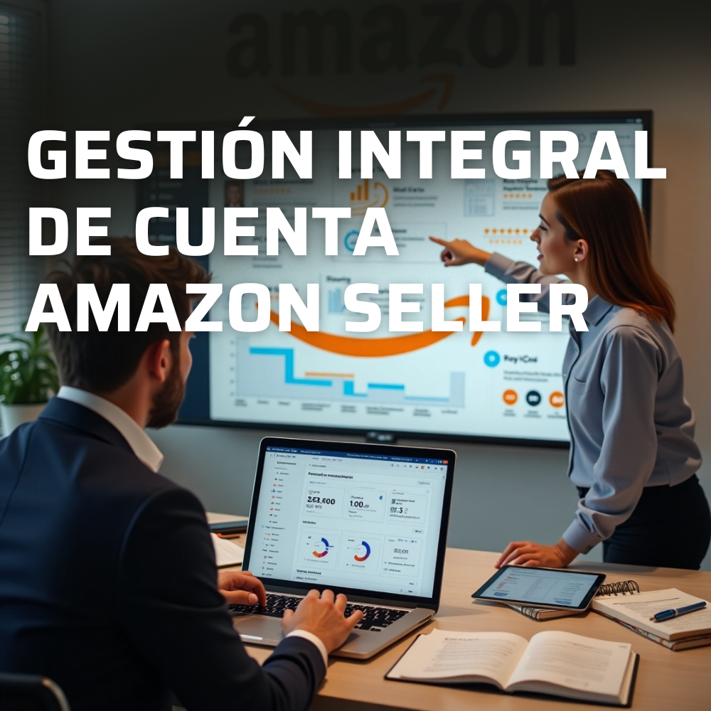 Gestión Integral de Cuenta Amazon Seller (Costo Mensual) | Administración Profesional y Eficiente