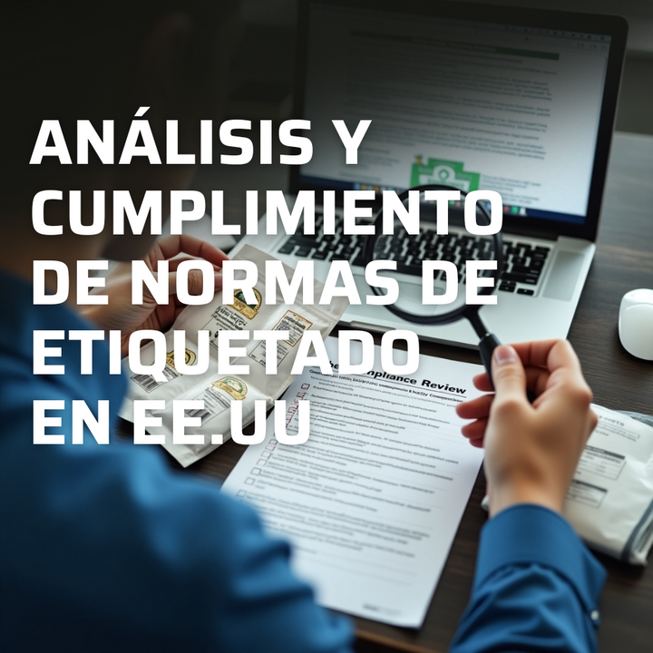 Análisis y Cumplimiento de Normas de Etiquetado en Estados Unidos | Verificación Profesional | Evita Sanciones y Asegura tu Exportación